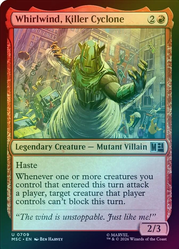 Whirlwind, Killer Cyclone (Foil) (MSC)