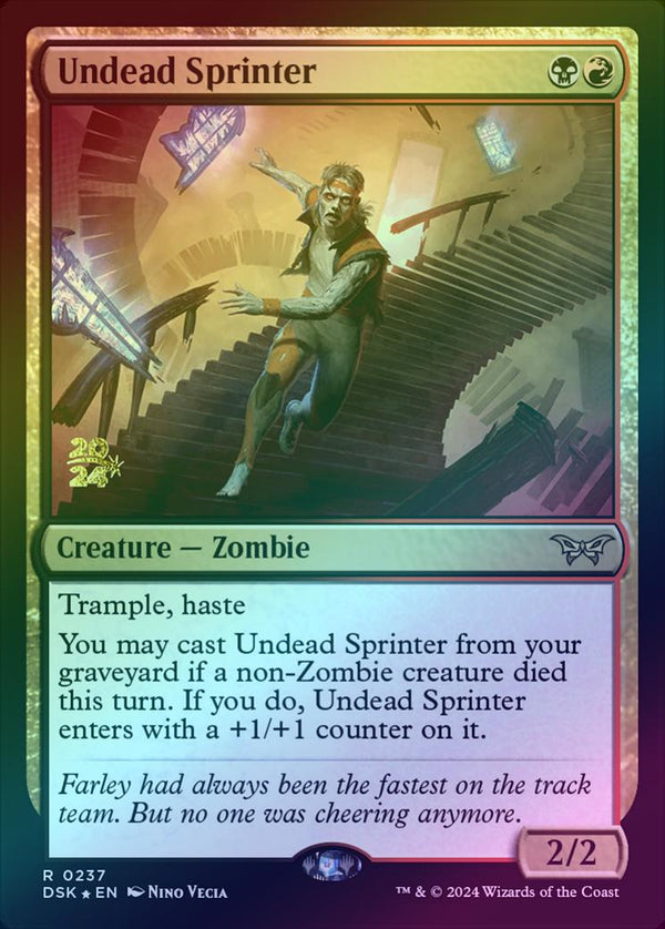 Undead Sprinter - Prerelease Promo (Foil) (PDSK)