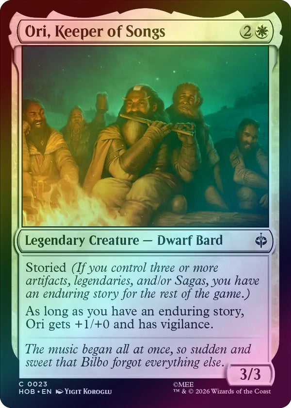 Ori, Keeper of Songs (Foil) (HOB) (Pre-Order)