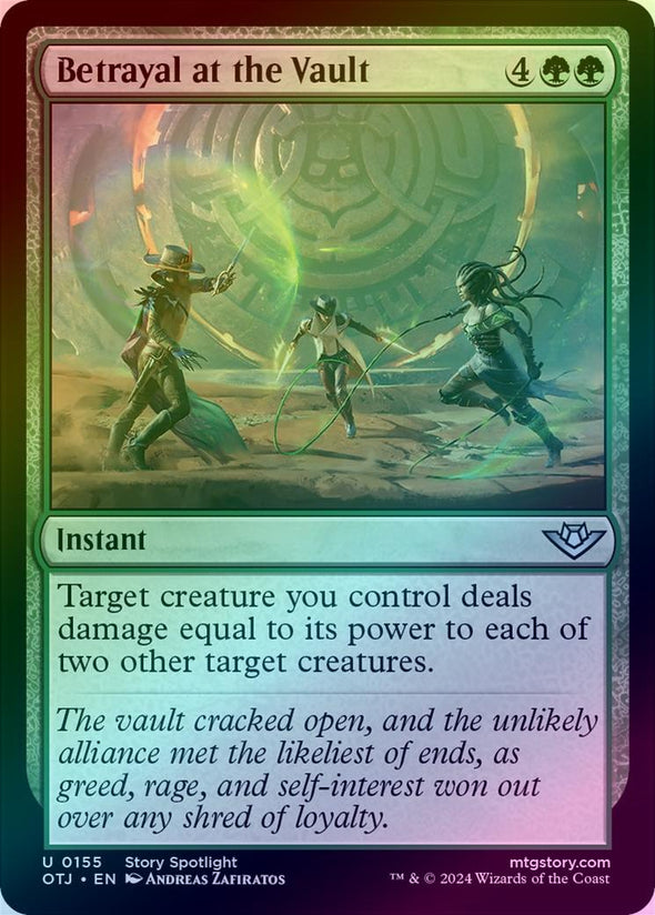 Betrayal at the Vault (Foil) (OTJ)