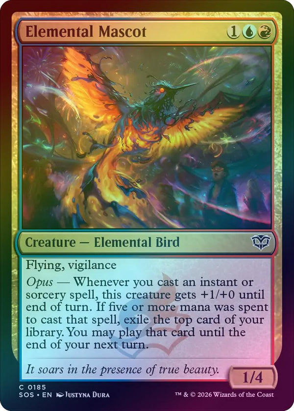 Elemental Mascot (Foil) (SOS)