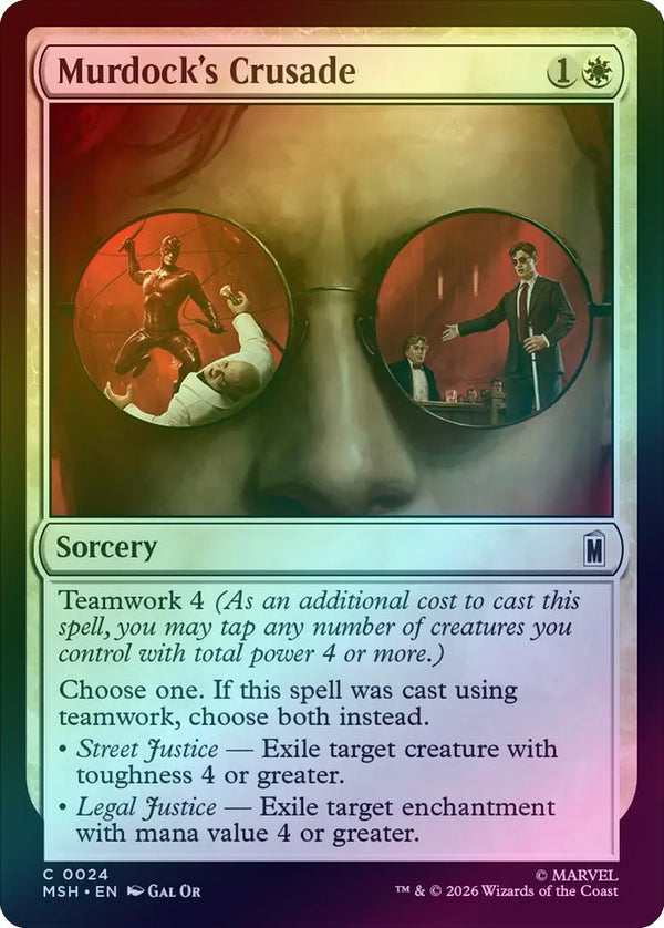 Murdock's Crusade (Foil) (MSH) (Pre-Order)
