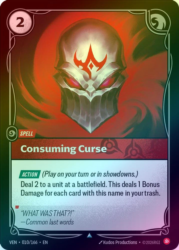 Consuming Curse - 010/166 - Uncommon (Foil)