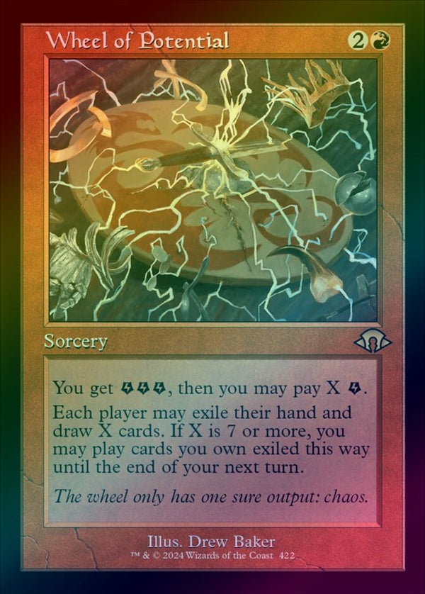 Wheel of Potential - Retro Frame (Foil) (MH3)