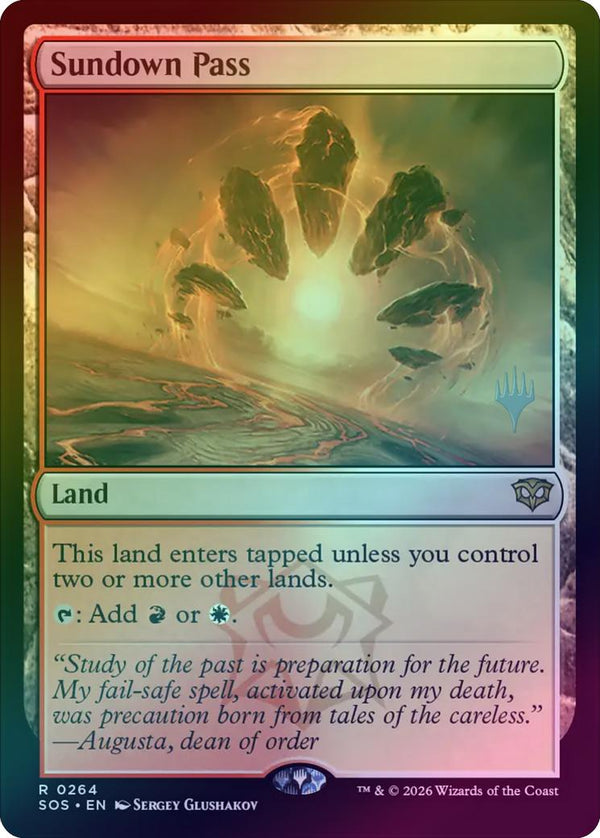 Sundown Pass - Promo Pack (Foil) (PSOS)