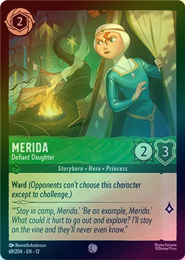 Merida (Defiant Daughter) - 69/204 - Common (Foil)
