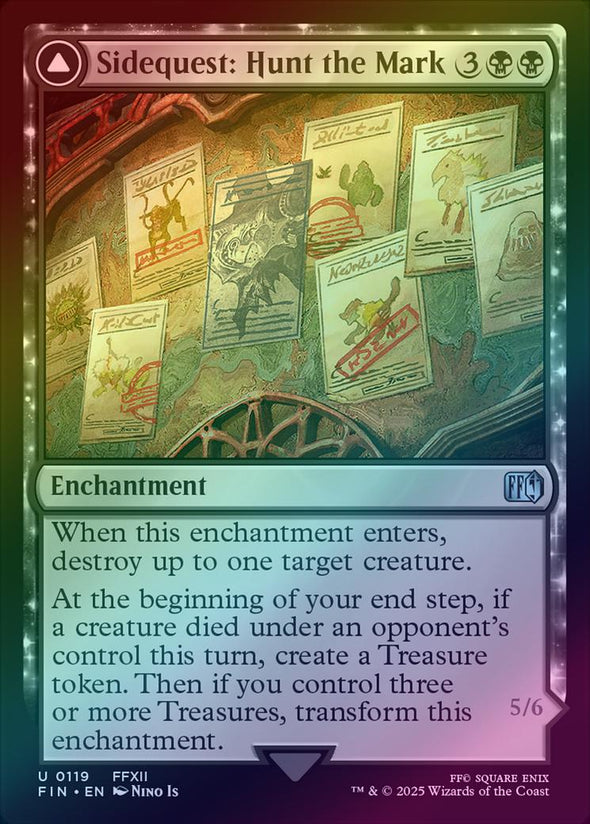 Sidequest: Hunt the Mark // Yiazmat, Ultimate Mark (Foil) (FIN)