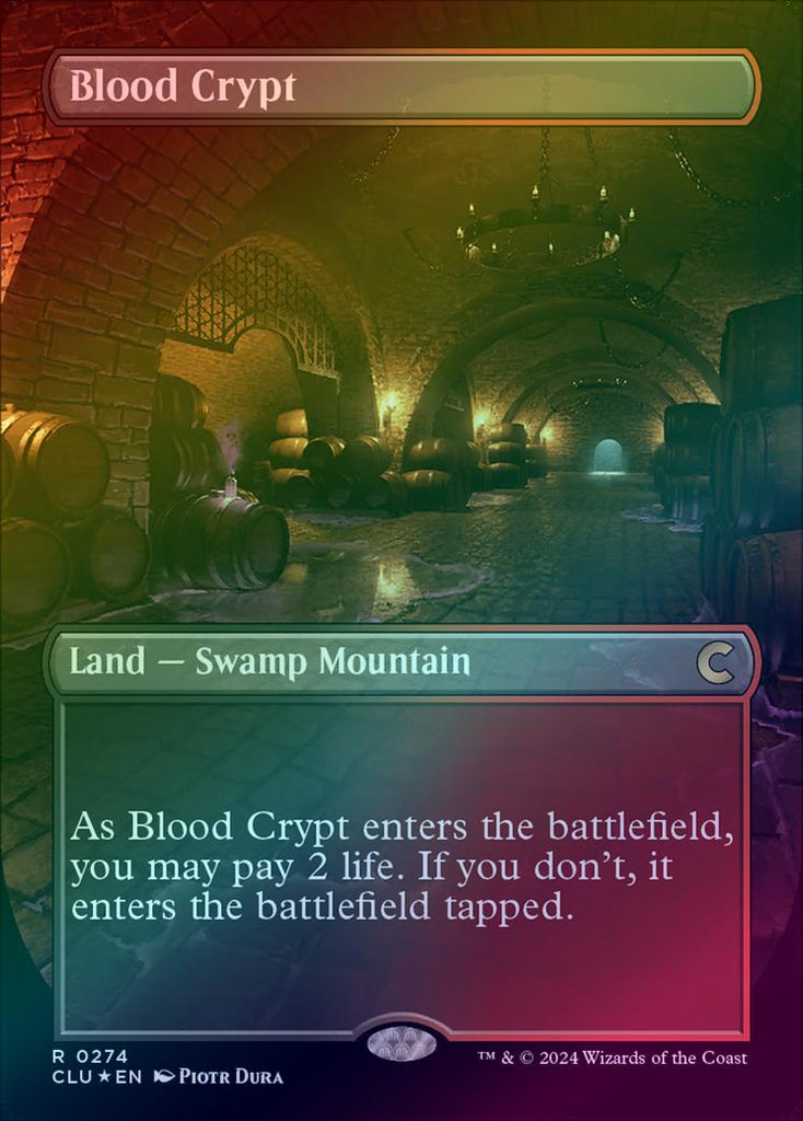 401 Games Canada - Blood Crypt - Borderless (Foil) (CLU)