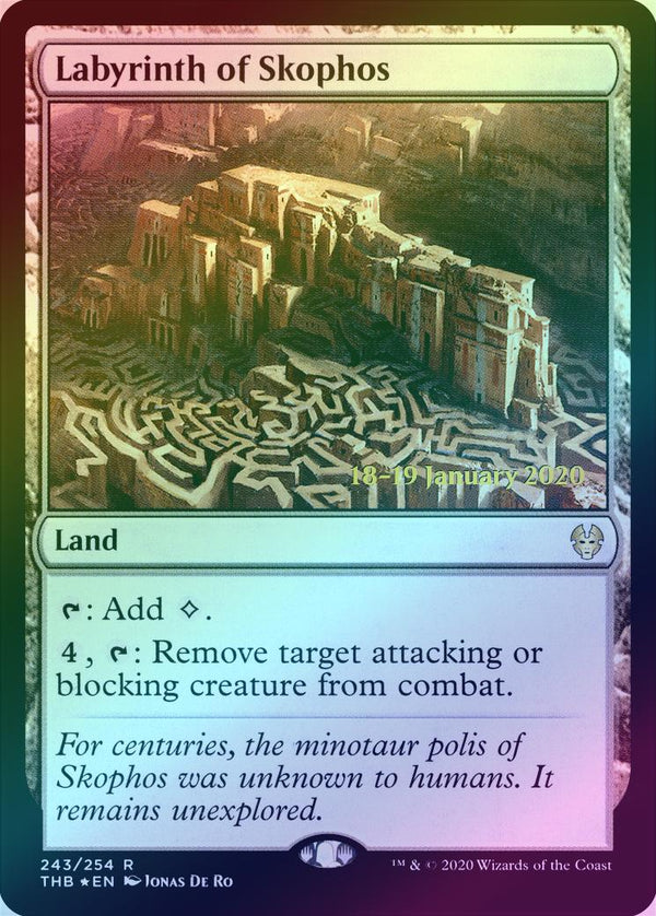 Labyrinth of Skophos - Prerelease Promo (PTHB) (Foil)