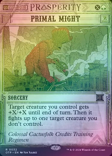 Primal Might (Foil) (OTP)