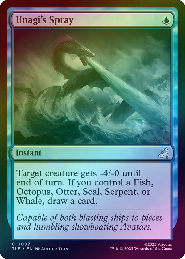 Unagi's Spray (Foil) (TLE)