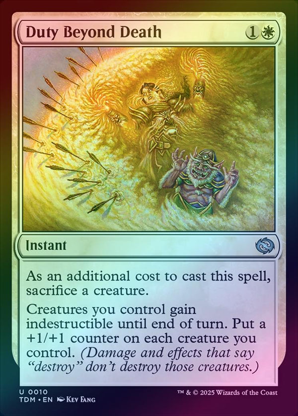 Duty Beyond Death (Foil) (TDM)