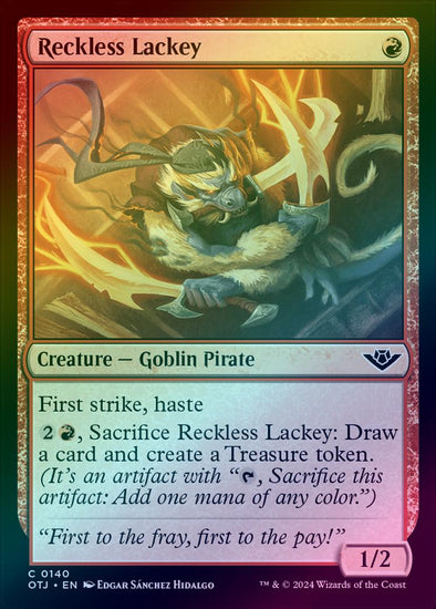 Reckless Lackey (Foil) (OTJ)