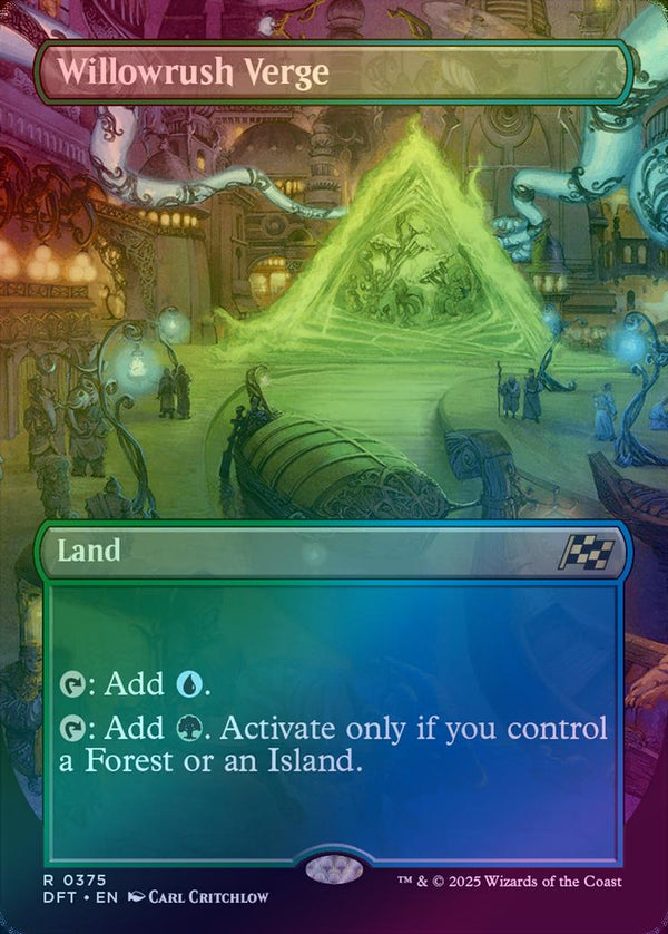 Willowrush Verge - Borderless (Foil) (DFT)