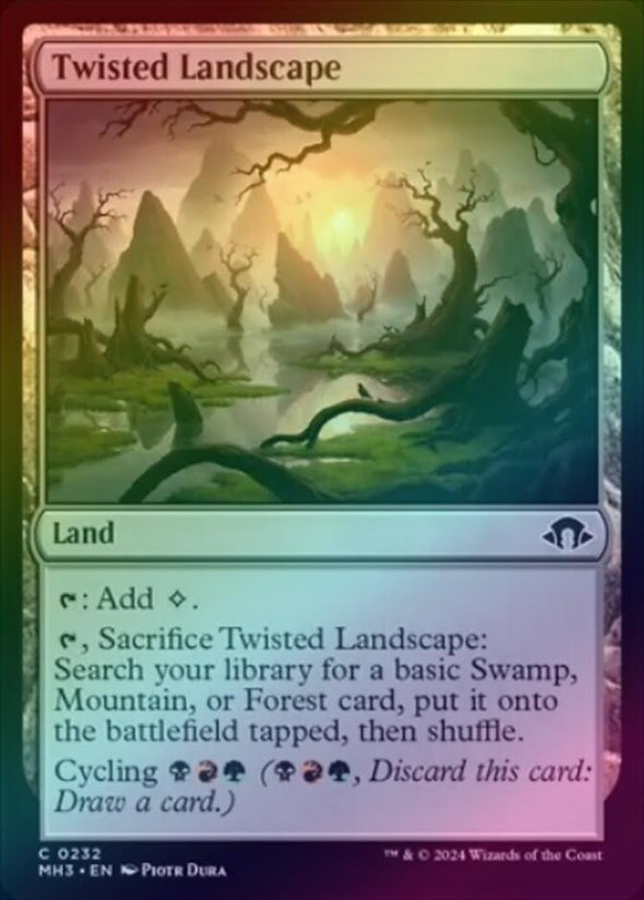 Twisted Landscape (Foil) (MH3)