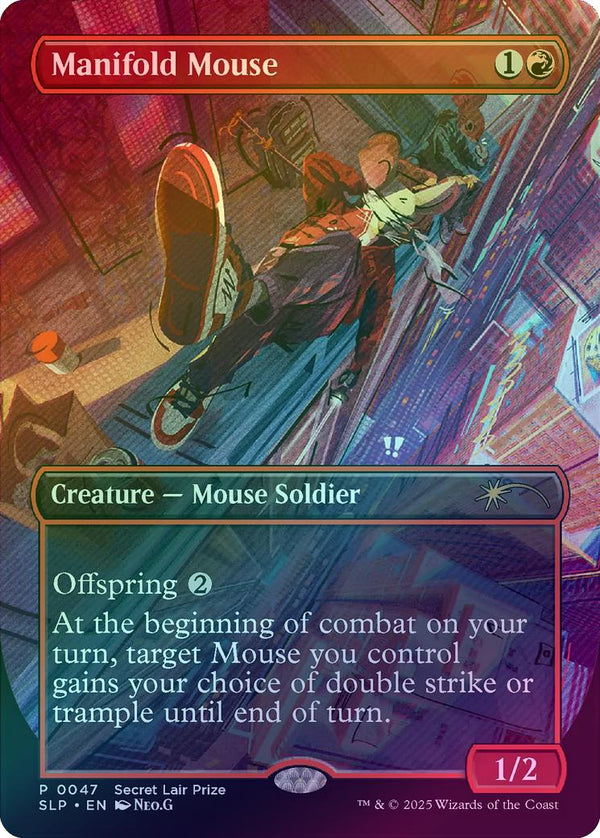 Manifold Mouse - Borderless (Foil) (SLP)