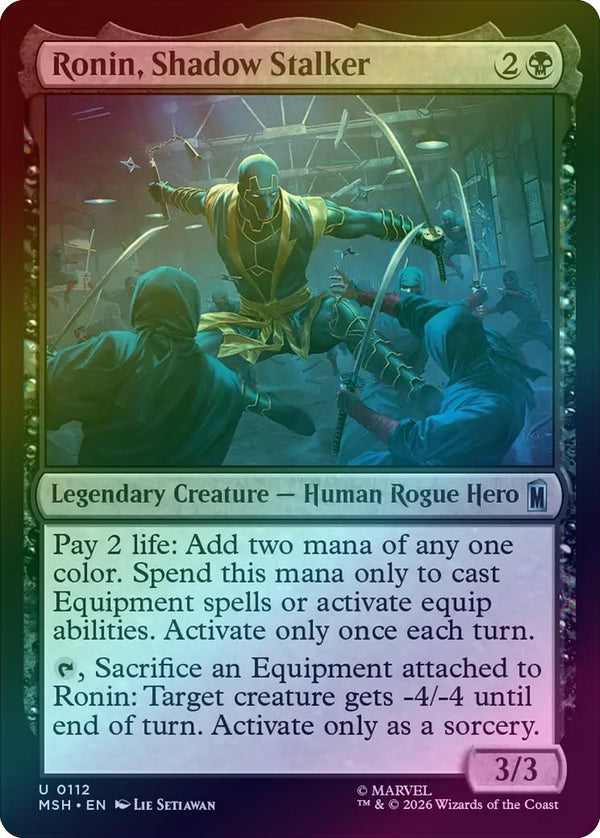 Ronin, Shadow Stalker (Foil) (MSH) (Pre-Order)