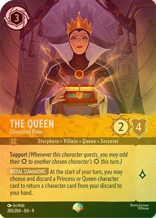 The Queen (Conceited Ruler) - 205/204 - Epic (Foil)