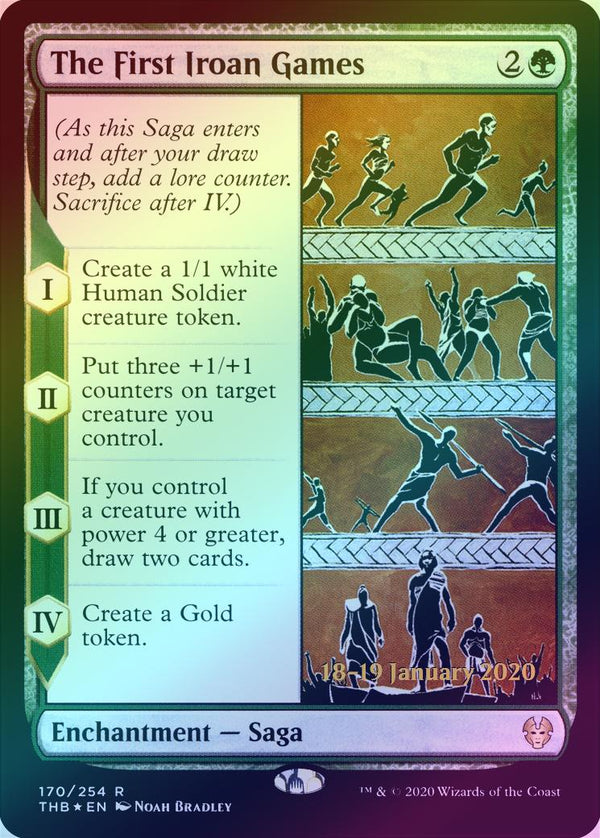 The First Iroan Games - Prerelease Promo (PTHB) (Foil)