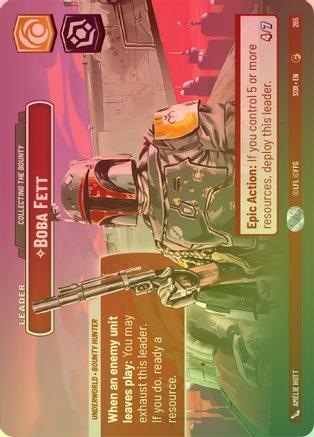 Boba Fett - Collecting the Bounty - 265 - Showcase (Foil)