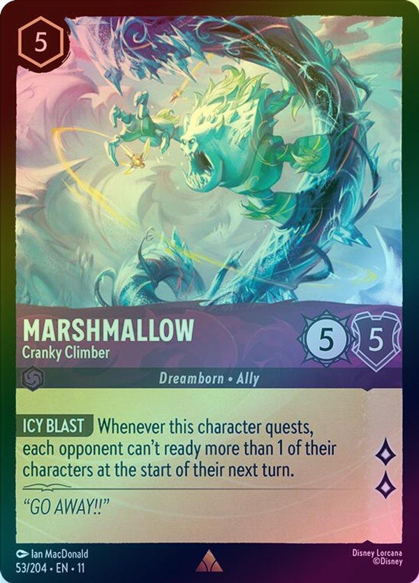 Marshmallow (Cranky Climber) - 53/204 - Rare (Foil)