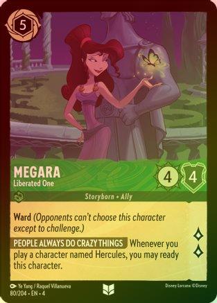 Megara (Liberated One) - 80/204 - Uncommon (Foil)