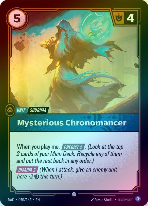 Mysterious Chronomancer - 050/167 - Common (Foil)