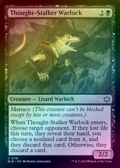 Thought-Stalker Warlock (Foil) (BLB)