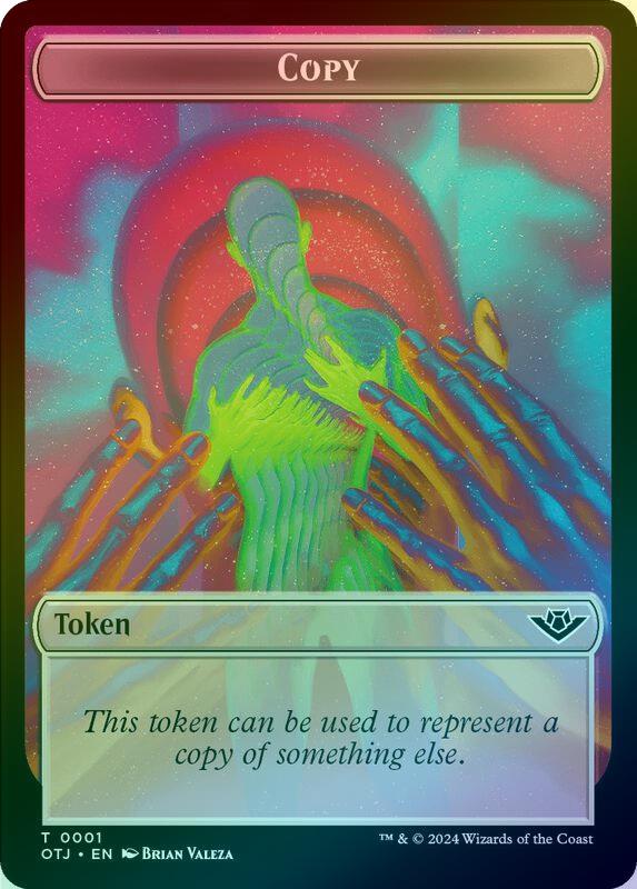 Mercenary // Copy Token (Foil) (TOTJ)