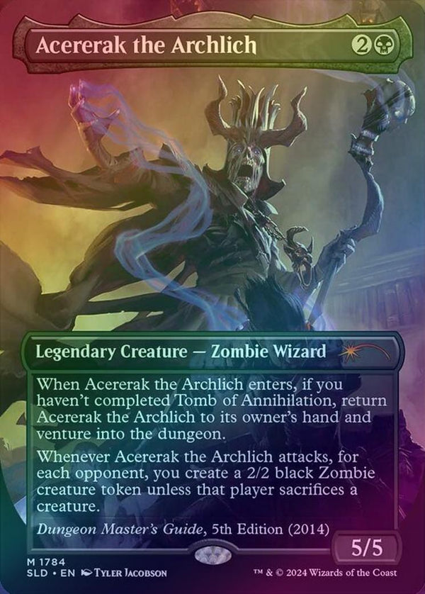 Acererak the Archlich - An Exhibition of Adventure (Rainbow Foil) (SLD)