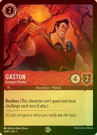 Gaston (Arrogant Hunter) - 24 - Promo (MCM Comic Con London) (Foil)