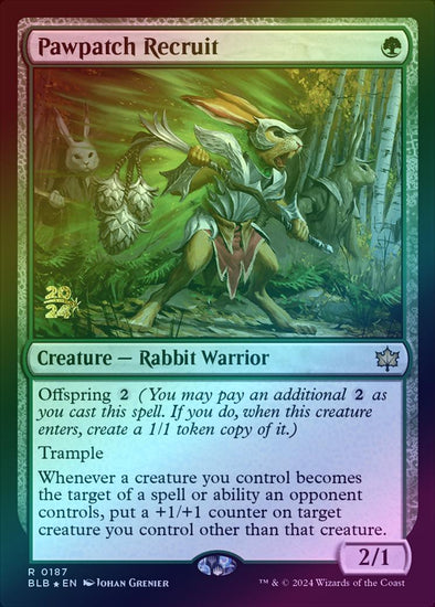 Pawpatch Recruit - Prerelease Promo (Foil) (PBLB)