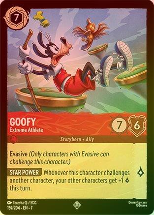 Goofy (Extreme Athlete) - 139/204 - Super Rare (Foil)