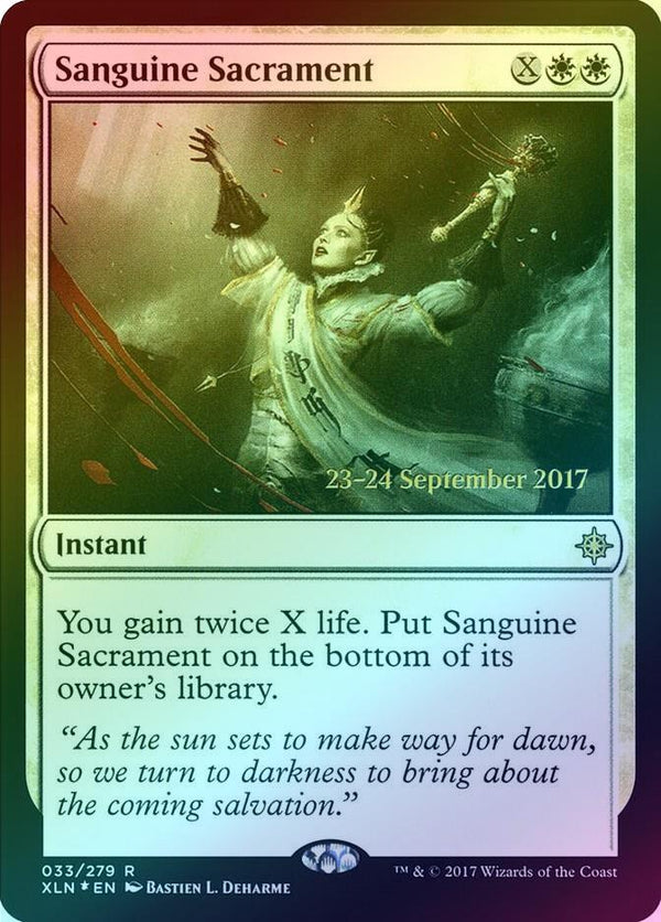 Sanguine Sacrament - Prerelease Promo (Foil) (PXLN)
