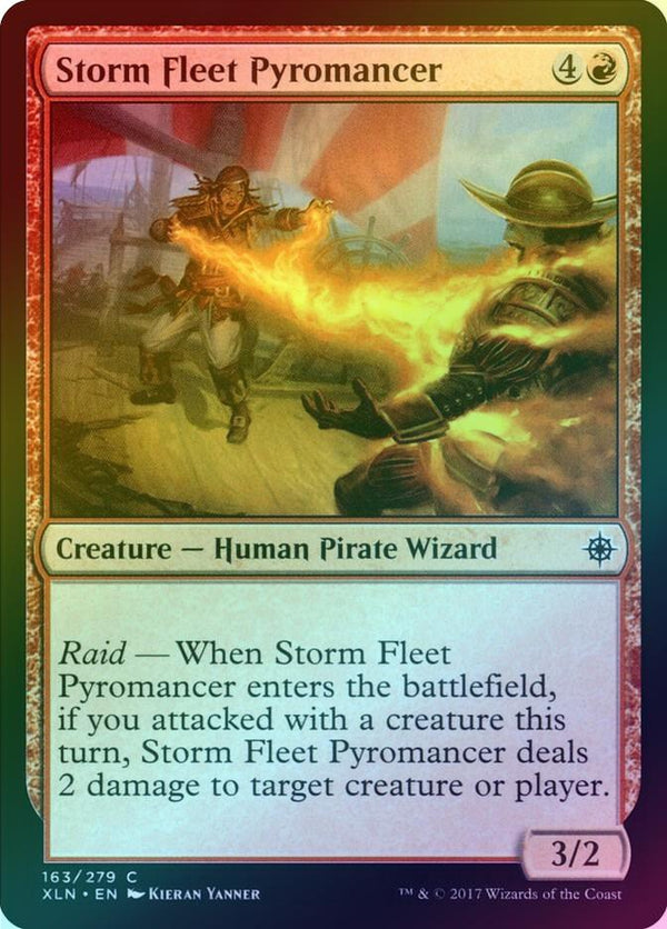 Storm Fleet Pyromancer (Foil) (XLN)