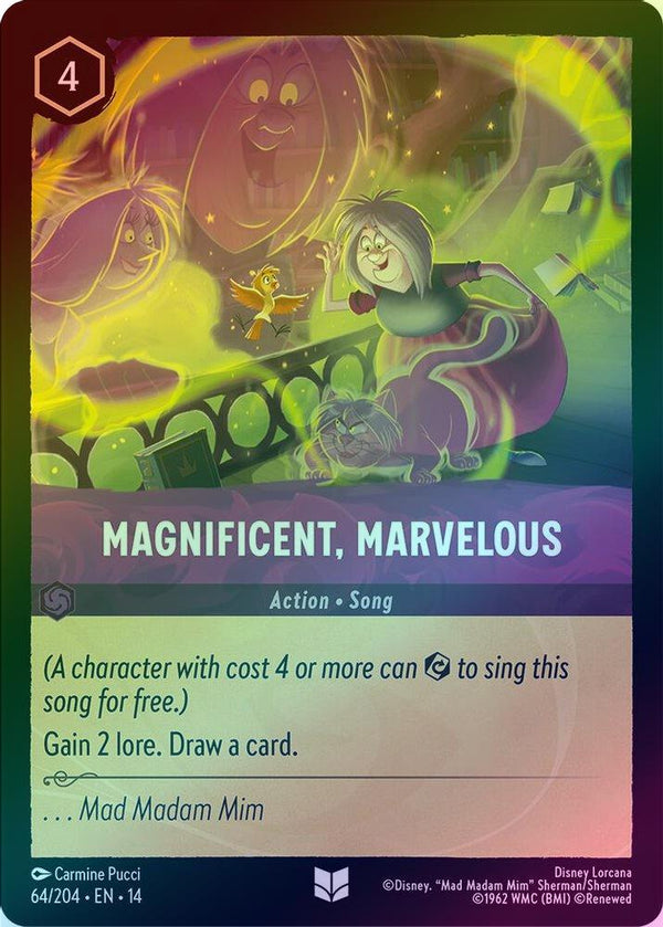 Magnificent, Marvelous - 64/204 - Uncommon (Foil)