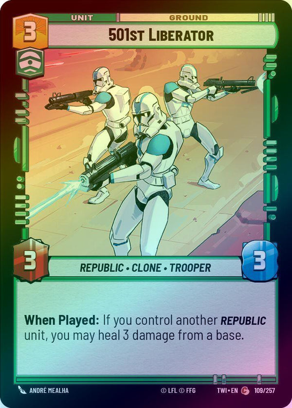 501st Liberator - 109/257 - Common (Foil)