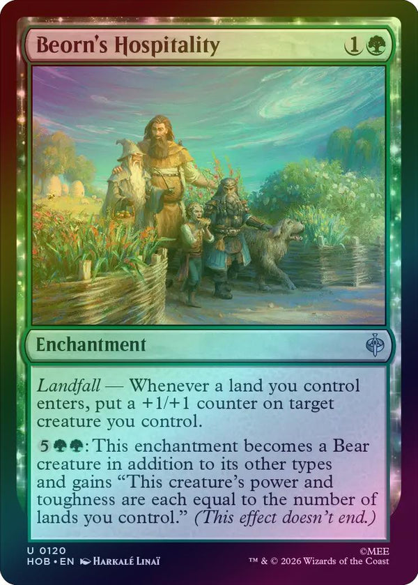 Beorn's Hospitality (Foil) (HOB) (Pre-Order)