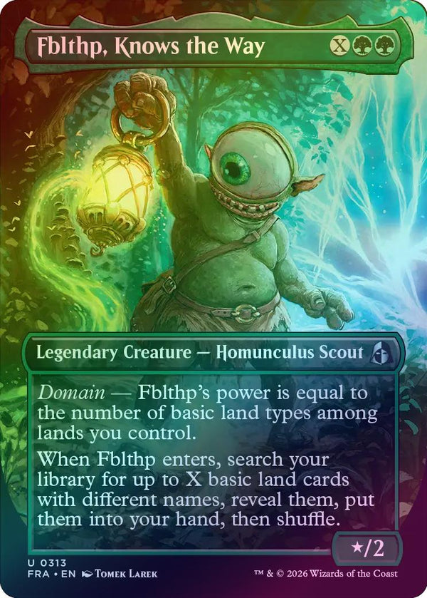 Fblthp, Knows the Way - Borderless Echo (Foil) (FRA)