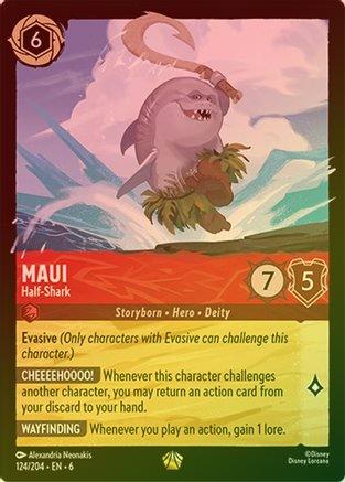 Maui (Half-Shark) - 124/204 - Legendary (Foil)