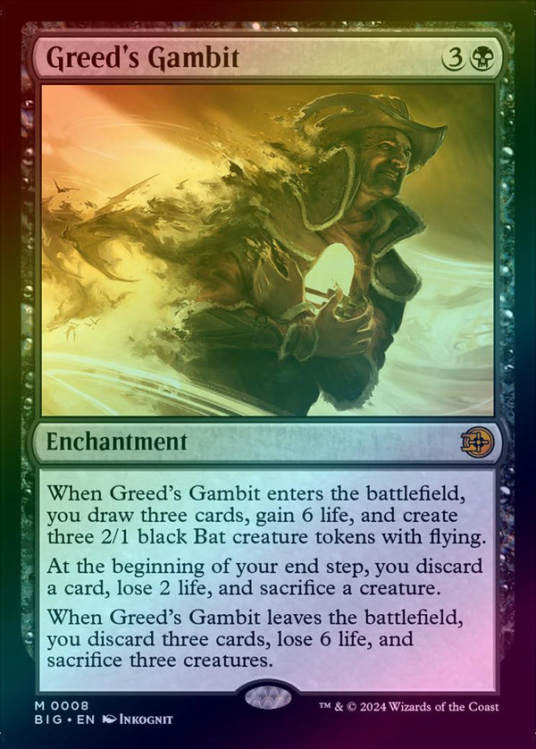 Greed's Gambit (Foil) (BIG)
