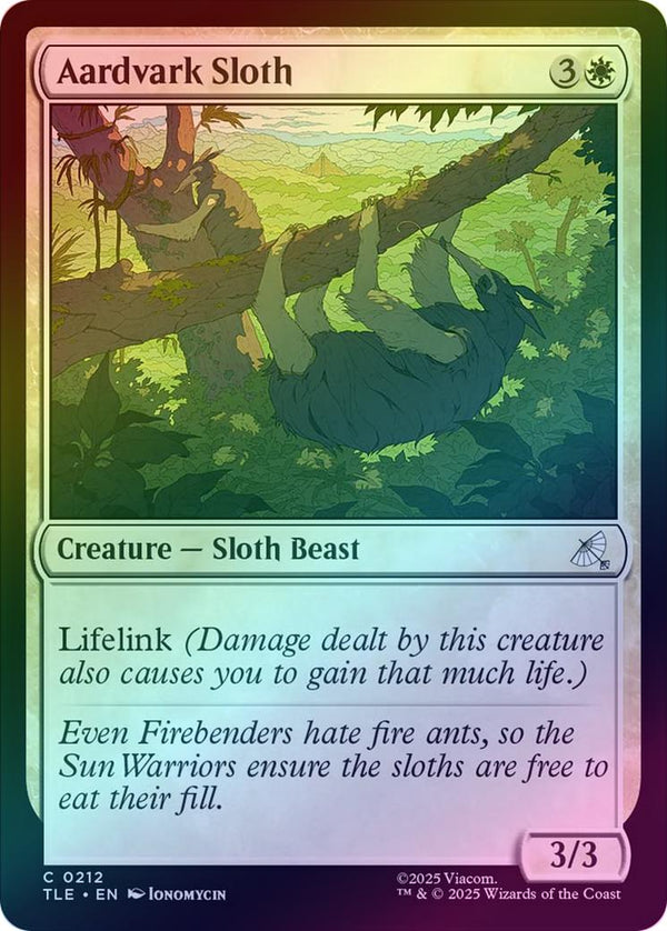 Aardvark Sloth (Foil) (TLE)