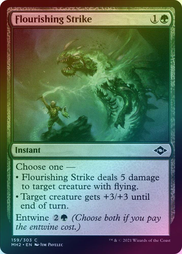 Flourishing Strike (Foil) (MH2)