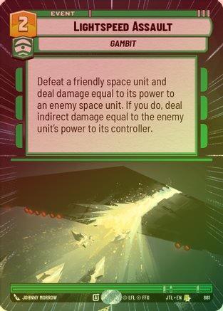 Lightspeed Assault (Hyperspace) - 861 - Rare (Foil)