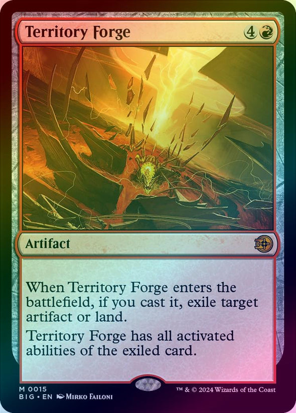 Territory Forge (Foil) (BIG)