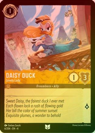 Daisy Duck (Lovely Lady) - 6/204 - Uncommon (Foil)