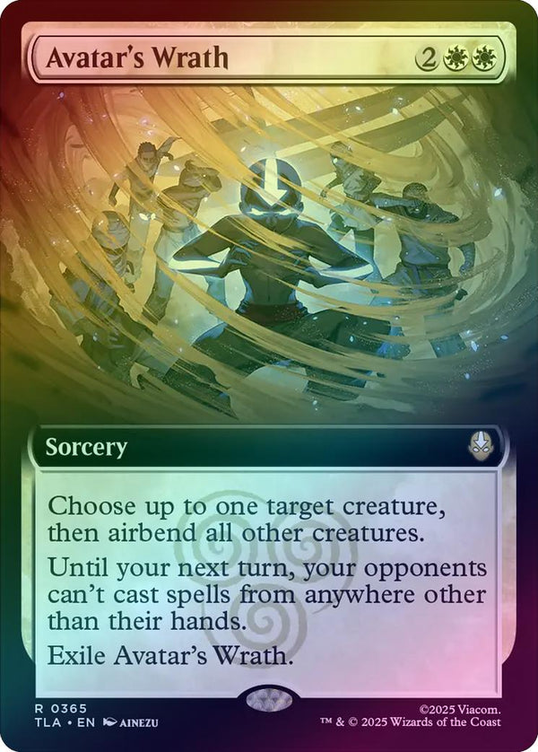 Avatar's Wrath - Extended Art (Foil) (TLA)
