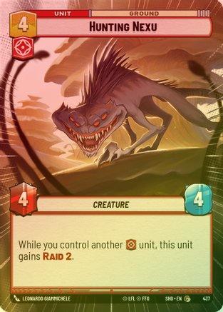 Hunting Nexu (Hyperspace) - 437 - Common (Foil)