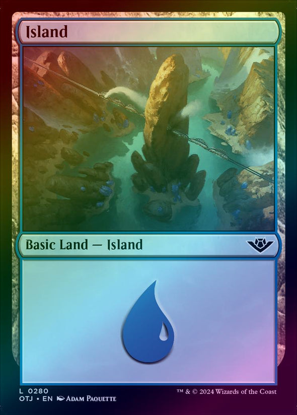 Island (280) (Foil) (OTJ)