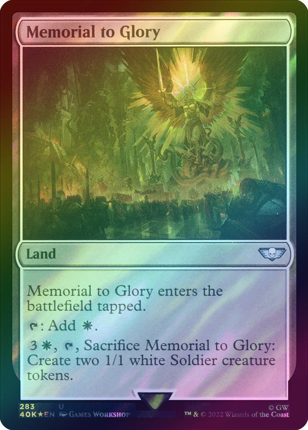 Memorial to Glory (Surge Foil) (40K)